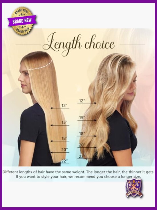 Clip in Hair Extensions Real Human Hair 15 Inch 75g Straight Soft Silky